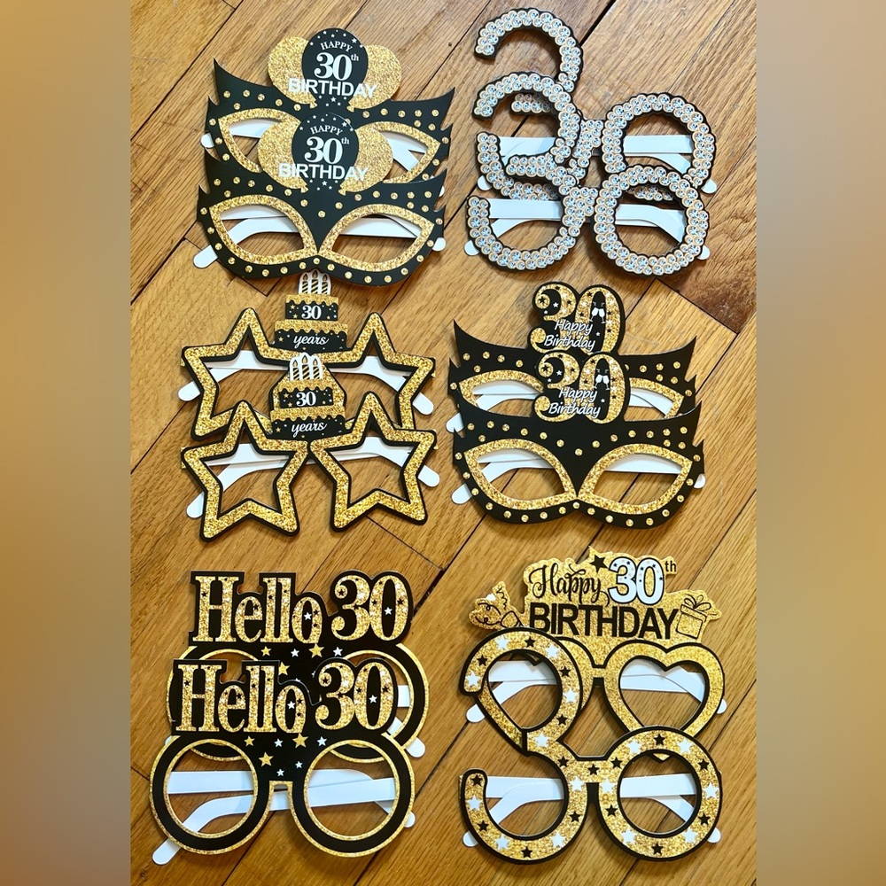30th Birthday Glasses
